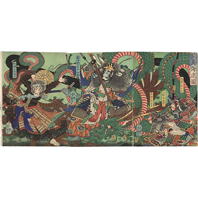 芳艶 「矢島海底図」